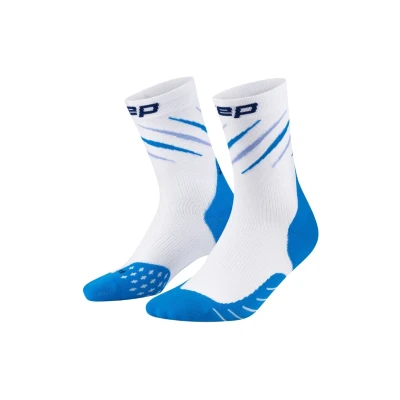 Abbildung von CEP Run Edt. Claws Mid Cut Socken Weiß, Gr. 42 45 Komfortabler Halt und Schutz beim Laufen