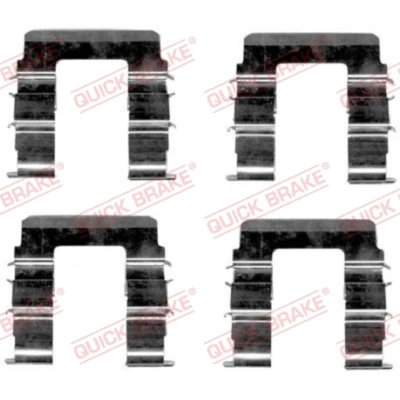 Abbildung von QUICK BRAKE 109 1615 Zubehörsatz, Scheibenbremsbelag KIA: Rio I Kombi