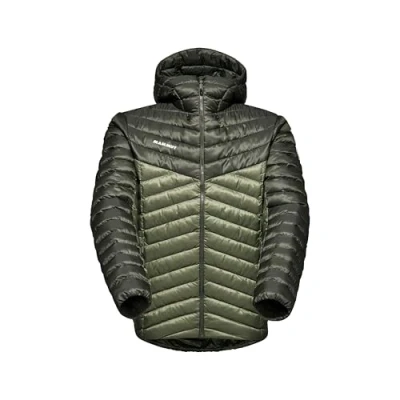 Abbildung von Mammut Albula IN Hooded Jacket MEN Winterjacke, Herren, Größe: XL, Dark marsh