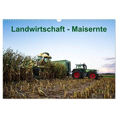 Abbildung von Landwirtschaft Maisernte (Wandkalender 2025 DIN A3 quer), CALVENDO Monatskalender