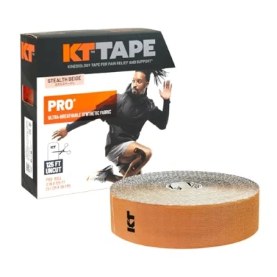 Abbildung von Kinesiologie Tape Ungeschnittenes KT Pro BEIGE