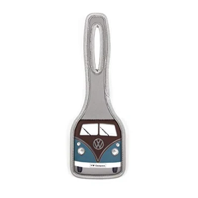 Abbildung von VW Collection by Brisa Volkswagen T1 Bulli BUS KOFFERANHÄNGER Reisezubehör, Größe: One Size, Braun