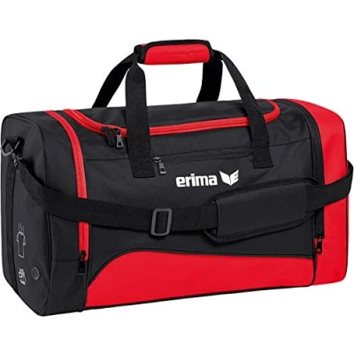 Abbildung von erima Sporttasche Sporttasche, 65 cm, 66, 5 Liter, rot/schwarz
