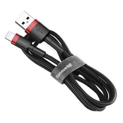 Abbildung von Baseus CALKLF C19 USB Ladekabel schwarz Lightning