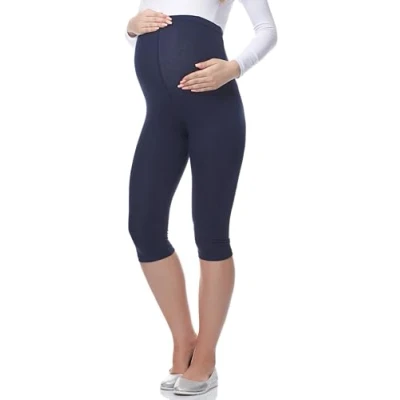 Abbildung von BE Mammy 3/4 Umstandsleggings aus Viskose 03 (Marine, M)
