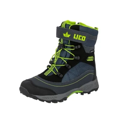 Abbildung von Lico Jungen Sundsvall Vs Schneestiefel, Marine Schwarz Lemon, 25 EU