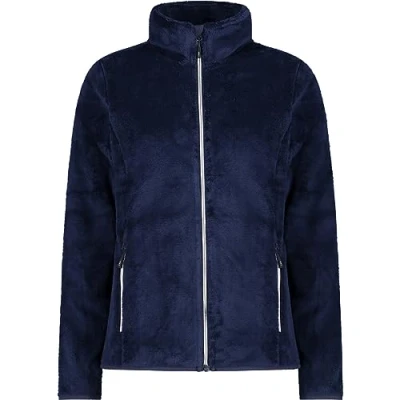 Abbildung von CMP Damen Highloft Fleecejacke, B. Blau Weiß, D36