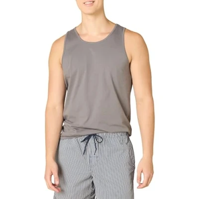 Abbildung von Amazon Essentials Herren Tanktop, Schmale Passform, Grau, XXL