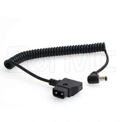 Abbildung von Eonvic 12 V Mount D Tap auf 2,1 x 5,5 mm DC Barrel Stromkabel für Atomos Shogun Monitor