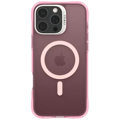 Abbildung von CYRILL von Spigen UltraSheer Mag Hülle Kompatibel mit iPhone 16 Pro Max (2024) Baby Pink