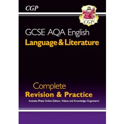 Abbildung von GCSE English Language &amp; Literature AQA Complete Revision Practice inc. Online Edn Videos (CGP English)