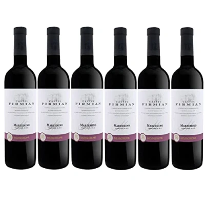 Abbildung von Castel Firmian Marzemino Trentino DOC Rotwein Wein trocken Italien I FeinWert Paket (6 Flaschen)