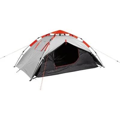 Abbildung von McKINLEY Easy Up I Zelt, Grey Light/Red, One Size