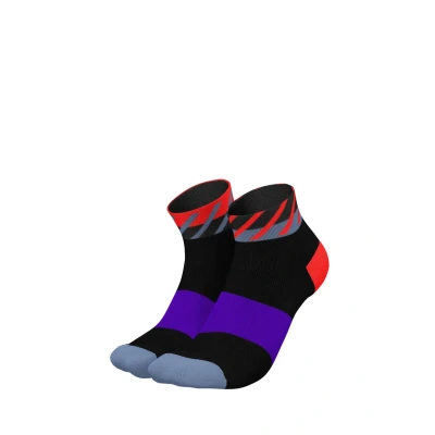 Abbildung von Incylence Running Disrupts Short Sportsocken, Größe: 35 38, Black inferno