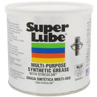 Abbildung von Super Lube 41160 Synthetic Grease (NLGI 2), 14.1 oz Canister, Translucent White by