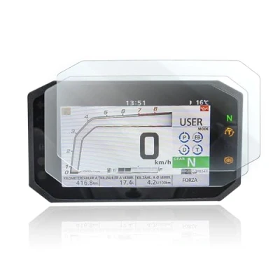 Abbildung von Tachoschutzfolie Displayschutzfolie passend für Honda CB650R 2024+ 2x Ultra Clear