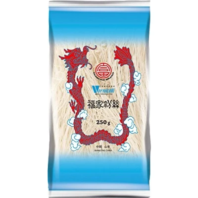 Abbildung von 10er Pack DIAMOND Lungkou Vermicelli [10x 250g] Glasnudeln + ein kleiner Glücksanhänger gratis