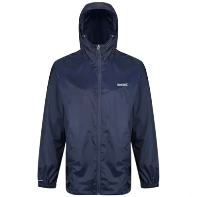 Abbildung von Regatta Pack It III wasserdichte und atmungsaktive Shell Jacke mit Kapuze Taschen
