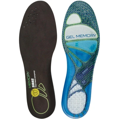 Abbildung von Sidas Cushioning Gel Memory Shoe Insoles Large Blau
