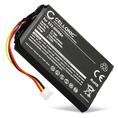 Abbildung von CELLONIC Ersatzakku 533 000084 1209 000083 Ersatz Akku für Logitech Harmony Touch/Harmony One/Harmony Ultimate Fernbedienung Fernsteuerung Zusatzakku 1050mAh, Batterie