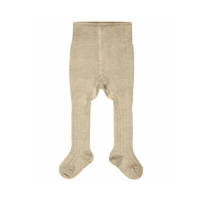 Abbildung von Falke BABY COSY RIB WARM Strumpfhose für Kinder, Größe: 74/80, Sand mel