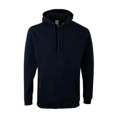 Abbildung von Mukua Unisex Sf270u Kapuzenpullover mit Reißverschluss, Marineblau, XXL