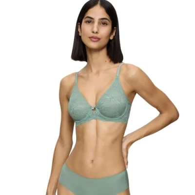 Abbildung von Triumph Amourette Charm T, Minimizer BH Damen, Blau (Abstinthe), 75B