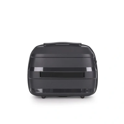 Abbildung von Stratic Straw+ Beauty Case Black Koffer mit 4 Rollen
