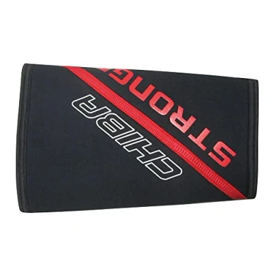 Abbildung von CHIBA Kniebandage Neopren (Schwarz) XL fördert die Durchblutung