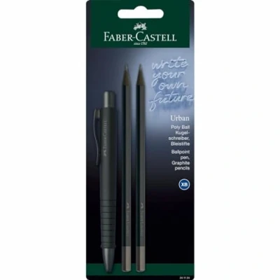 Abbildung von Faber Castell Kugelschreiber Poly Ball Urban, Schreibset, dokumentenecht