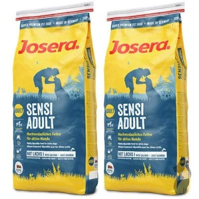 Abbildung von 2 x 12,5 kg Josera SensiAdult Ente &amp; Lachs Sensi Adult Sparpaket Hundefutter Trockenfutter