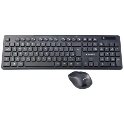Abbildung von Gembird KBS WCH 03 DE USB Ergonomisches Funk Wireless Tastatur und Maus Set, Kabellos