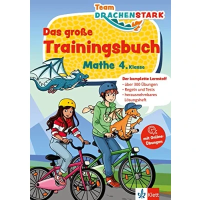 Abbildung von Klett Team Drachenstark Das großes Trainingsbuch Mathe 4. Klasse: Der komplette Lernstoff