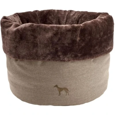 Abbildung von Hunde und Katzenschlafplatz Livingston 45 x 50 cm, Braun one size
