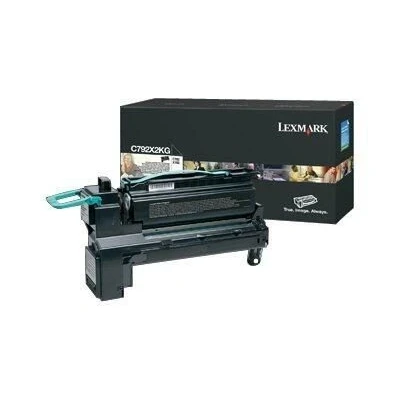Abbildung von Lexmark Original Toner Standard Variante C/X792 schwarz 20000 Seiten (C792X2KG)