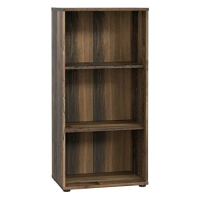 Abbildung von FORTE TEMPRA 2 Regal mit Einlegeböden, Holzwerkstoff, Old Wood Vintage Dekor, (B x H T) 54 111,1 34,8 cm