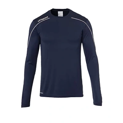 Abbildung von uhlsport Herren Stream 22 Langarm Trikot, Marine/Weiß, XXXL