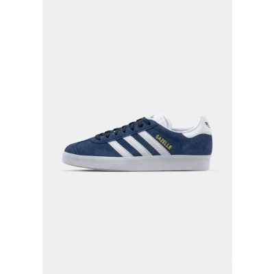 Abbildung von adidas Originals Gazelle Unisex Sneaker low, Größe: 39 1/3, Conavy/white/goldmt Leder/synthetik