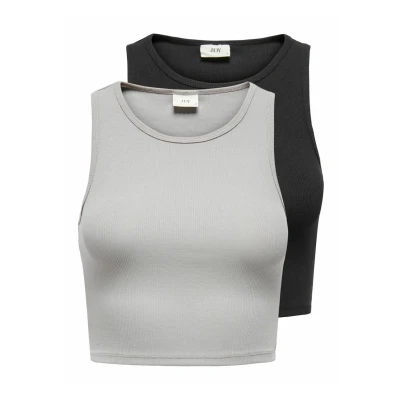 Abbildung von Jdysofia S/L Crop Tank Top 2 Pack JRS