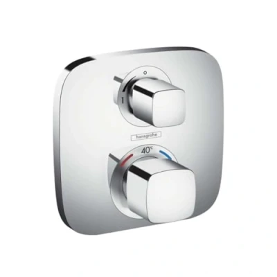 Abbildung von hansgrohe Brausethermostat &quot;Ecostat E&quot;, Unterputz für 1 Funktion, chrom