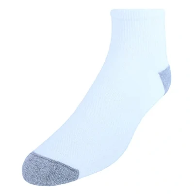 Abbildung von Hanes Herren X Temp Leichter Knöchel Lässige Socken, weiß, Einheitsgröße (12er Pack)