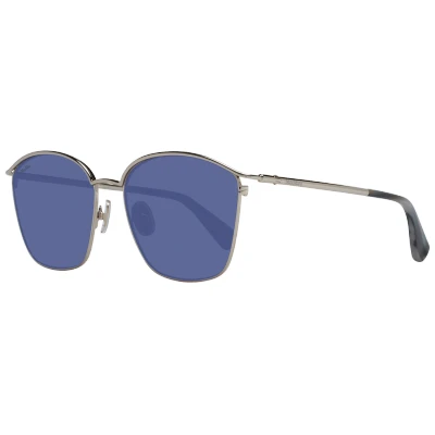 Abbildung von Max Mara Damen MM0043 DESIGN 63V Gläser SONNENBRILLEN Metall Gold Blau Geometrisch Normal