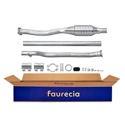 Abbildung von Faurecia FS15408K Katalysator Euro 3 mit Anbauteilen PEUGEOT: 106 II Schrägheck, CITROËN: Saxo Schrägheck
