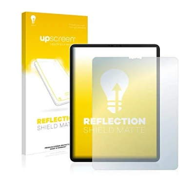 Abbildung von upscreen Entspiegelungs Schutzfolie für Apple iPad Pro 12.9&quot; WiFi 2020 (4. Gen.) Displayschutz Folie Matt [Anti Reflex, Anti Fingerprint]