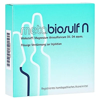 Abbildung von Metabiosulf N Injektionslösung 5X2 ml