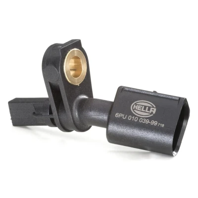 Abbildung von HELLA 6PU 010 039 991 ABS Sensor Vorderachse links ohne Kabel 2 12 SKODA: Roomster, SEAT: Ibiza 4 Schrägheck, VOLKSWAGEN: Polo IV Schrägheck