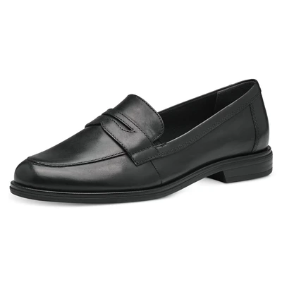 Abbildung von Tamaris Slipper, Damen, Größe: 38, Black Hochwertiges lederimitat