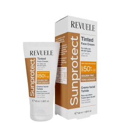 Abbildung von Revuele Sunprotect Tinted Face Cream SPF50+ Golden Tint 50ml