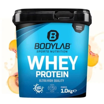Abbildung von Bodylab24 Whey Protein Pulver, Pfirsich Joghurt