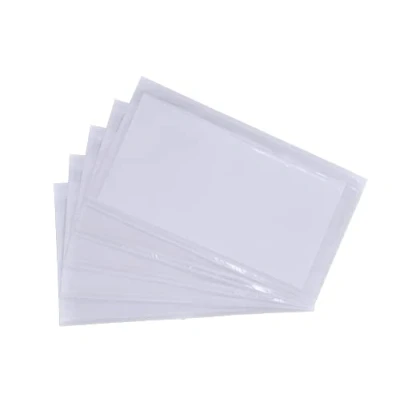 Abbildung von Pakomat, transparente selbstklebende Frachtbrieftaschen DIN DL 24 x 13 cm 100 Stück, Dokumententaschen, Rechnungstaschen, für Frachtbriefe, Urkunden, Rechnungen
